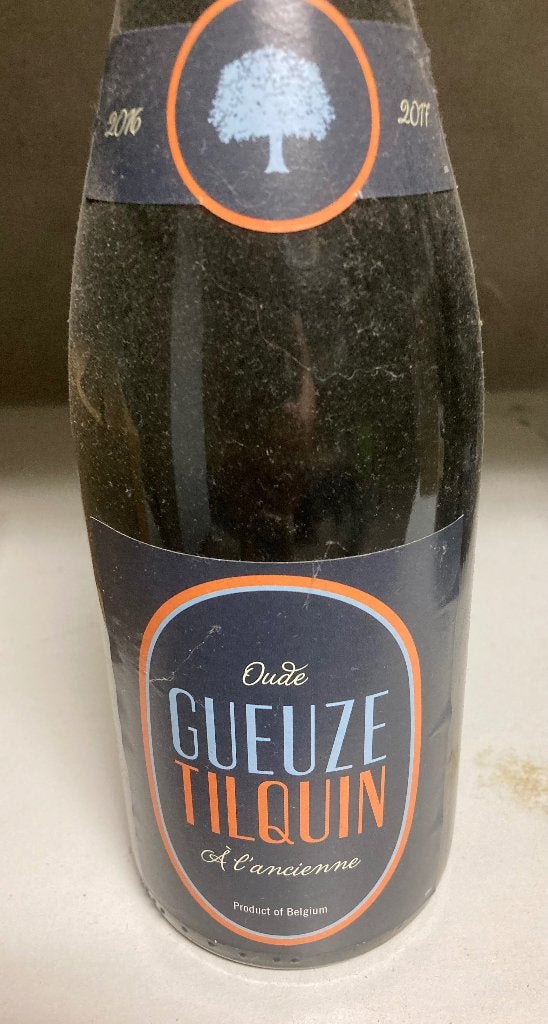 Oude Geuze Tilquin, Verzamelen, Biermerken, Ophalen, Zo goed als nieuw, Overige typen, Overige merken