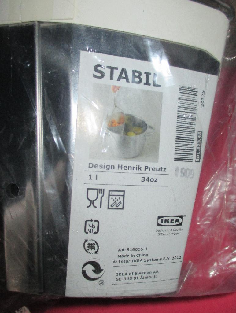 Steamer basket Ikea mandje, nieuwe staat, Huis en Inrichting, Ophalen of Verzenden, Nieuw, Inox, Overige typen