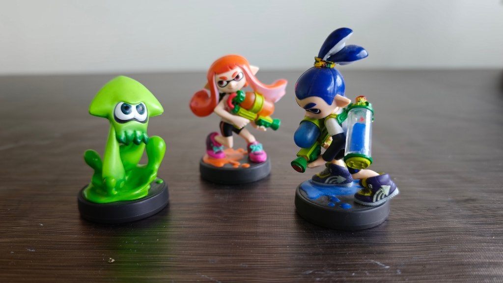 Nintendo Splatoon Amiibo Set (3 stuks) – Origineel, Ophalen, Zo goed als nieuw