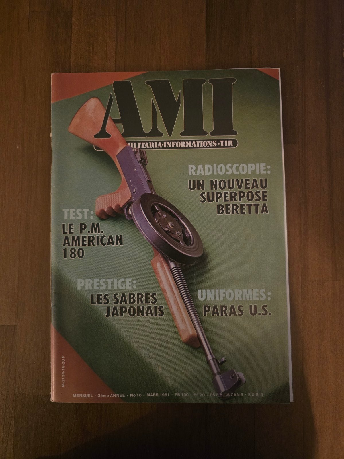 AMI n18 — maart 1981 — vintage magazine, Ophalen of Verzenden