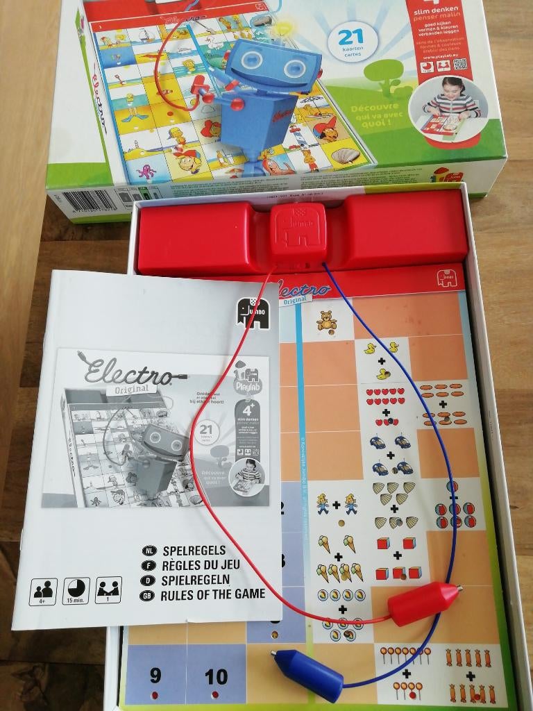 electro original + 2 boekjes en wonderpen, Kinderen en Baby's, Ophalen, Zo goed als nieuw, Elektronica, Met licht