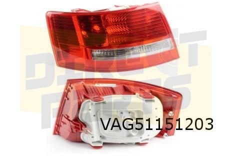 Audi A6 Sedan (-10/08) achterlicht Links OES! 4F5945095L, Auto-onderdelen, -, Verzenden, -, Nieuw