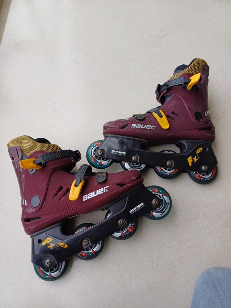 Inline skates maat 38, Sport en Fitness, Ophalen, Bescherming