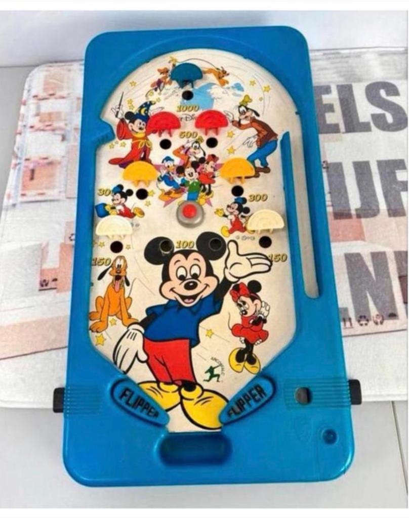 Jeu de flipper vintage Walt Disney 1960-1970 Pinball Mickey, Collections, Machines | Flipper (jeu), Enlèvement ou Envoi, Comme neuf