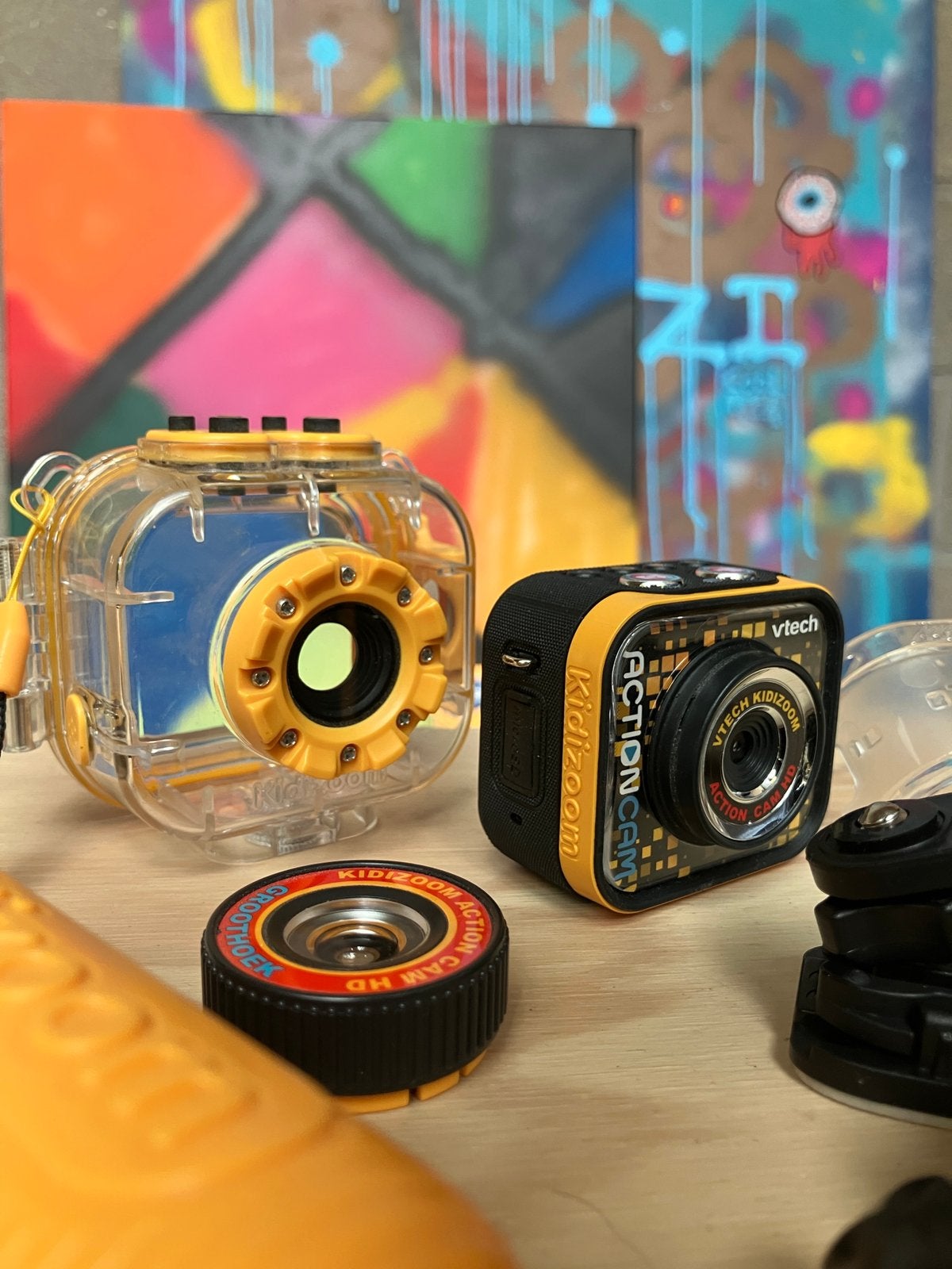 VTech KidiZoom ActionCam. als nieuw. Incl.doos & handleiding, Enlèvement ou Envoi, Autres marques