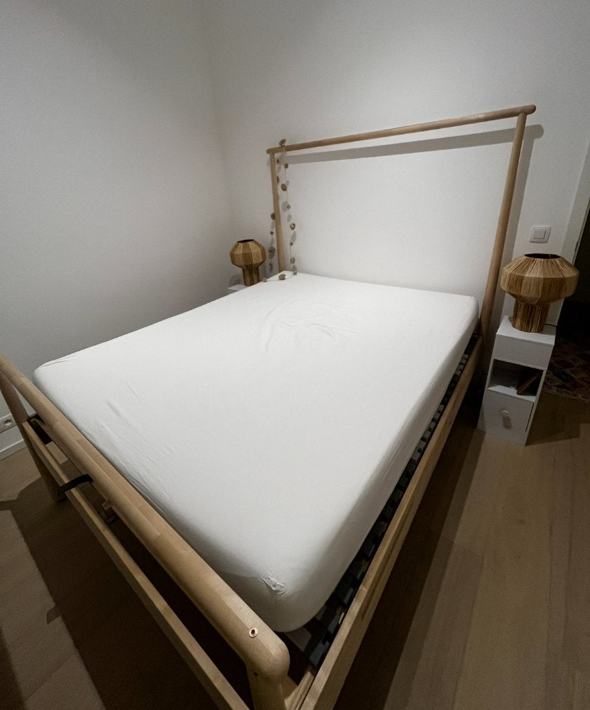 Matelas Akrehamn IKEA 160x200, Maison & Meubles, Matelas, Comme neuf, Enlèvement, 200 cm