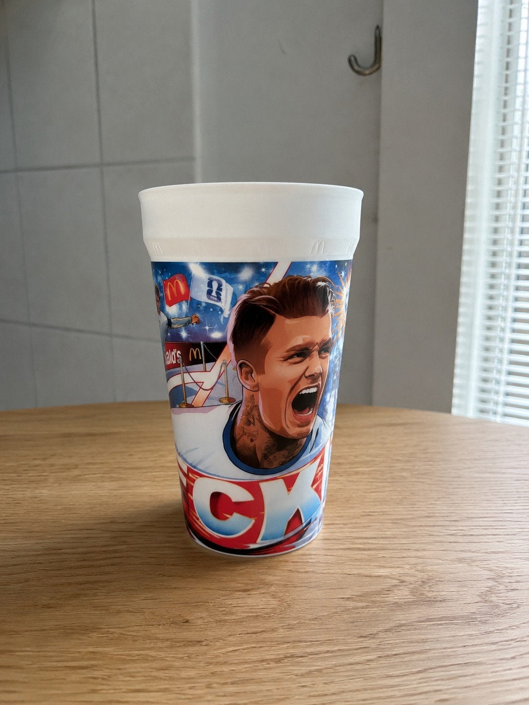 Beker McDonald's FIFA - Beckham ruilen voor Grimace, Ophalen, Nieuw, Overige typen
