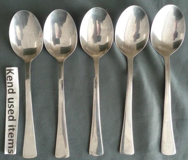 Sola Wendy 5x Tafellepel 19,7cm Lepel Set, Verzenden, Zo goed als nieuw, Inox of Chroom, Bestekset