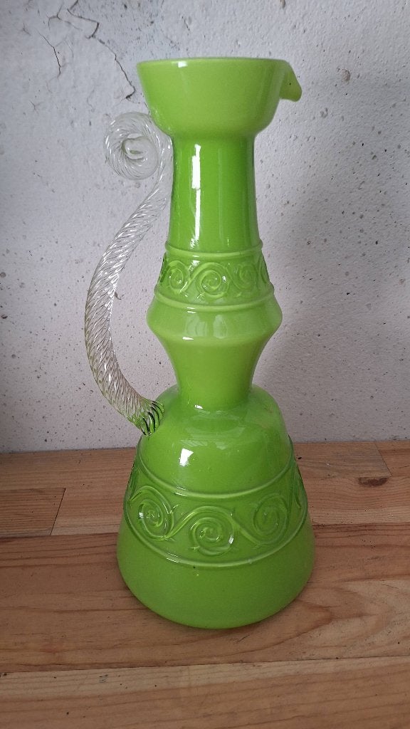 Vintage vaas in opaline, Antiek en Kunst, Ophalen of Verzenden