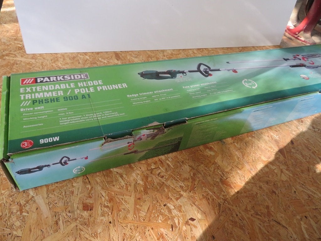 Taille haie extensible et élageuse, Jardin & Terrasse, Enlèvement ou Envoi, Utilisé, Électrique, Parkside