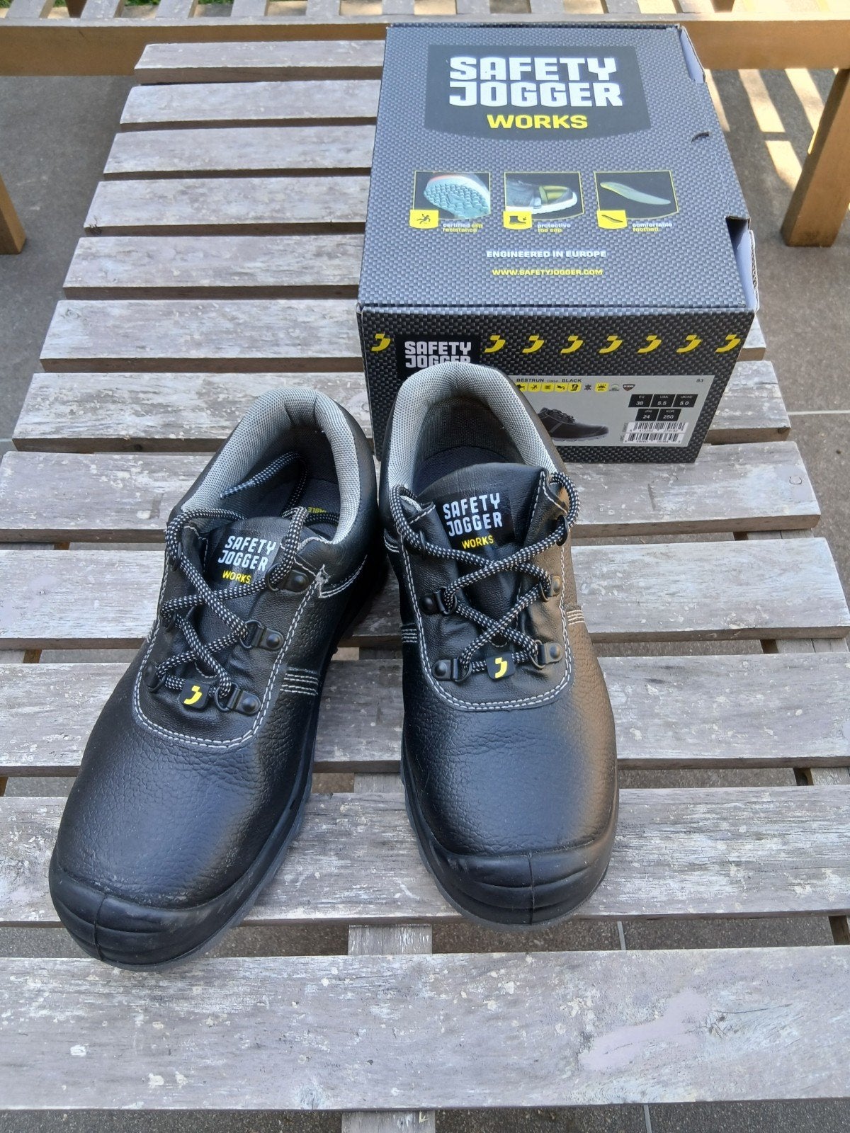 Nieuw: veiligheidsschoenen m38 Safety Jogger Works Bestrun, Doe-het-zelf en Bouw, Ophalen