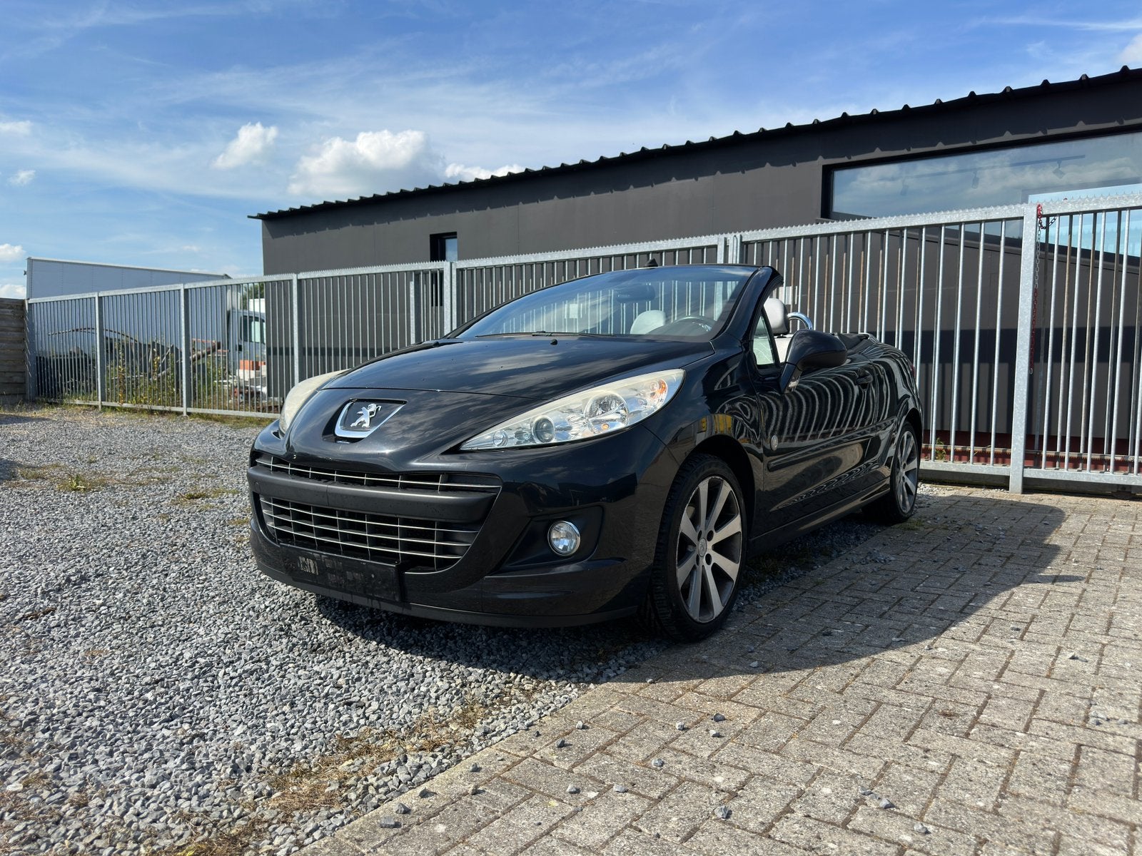 Peugeot 207 | Cabrio | 2012 | Airco | Sensor |, Auto's, Voorwielaandrijving, Cabriolet, Zwart, Leder