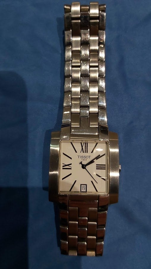 Montre Tissot T, Montre-bracelet, Autres marques, Enlèvement ou Envoi, Acier