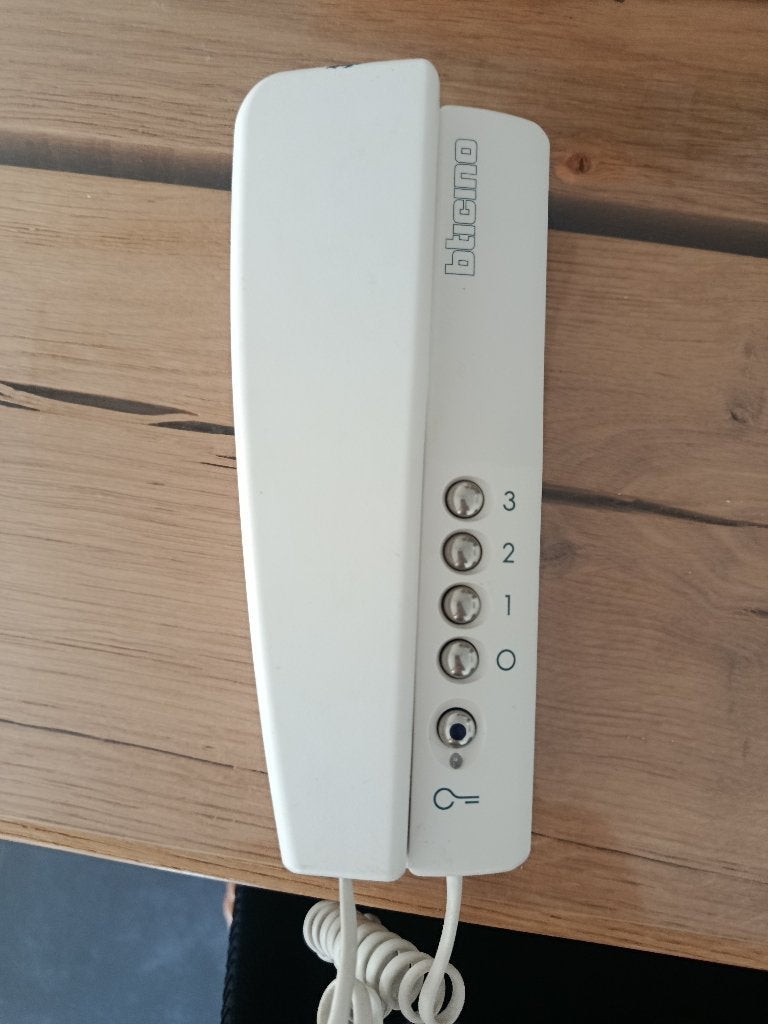 BTicino Parlofoon Set (Binnenpost + Buitenpost), Ophalen, Gebruikt