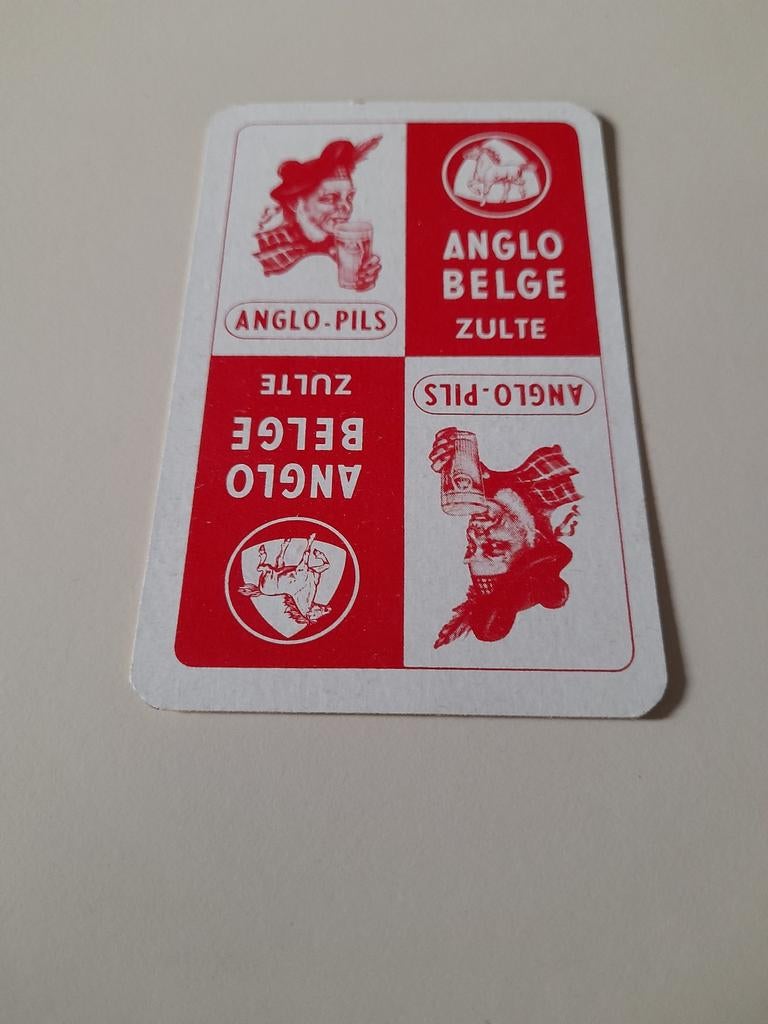 Speelkaart anglo-belge zulte, Verzamelen, Ophalen of Verzenden