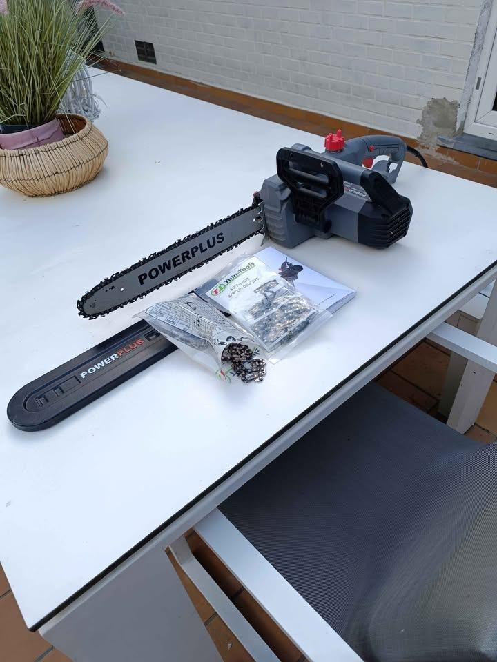 kettingzaag, Ophalen, Gebruikt, Power Plus