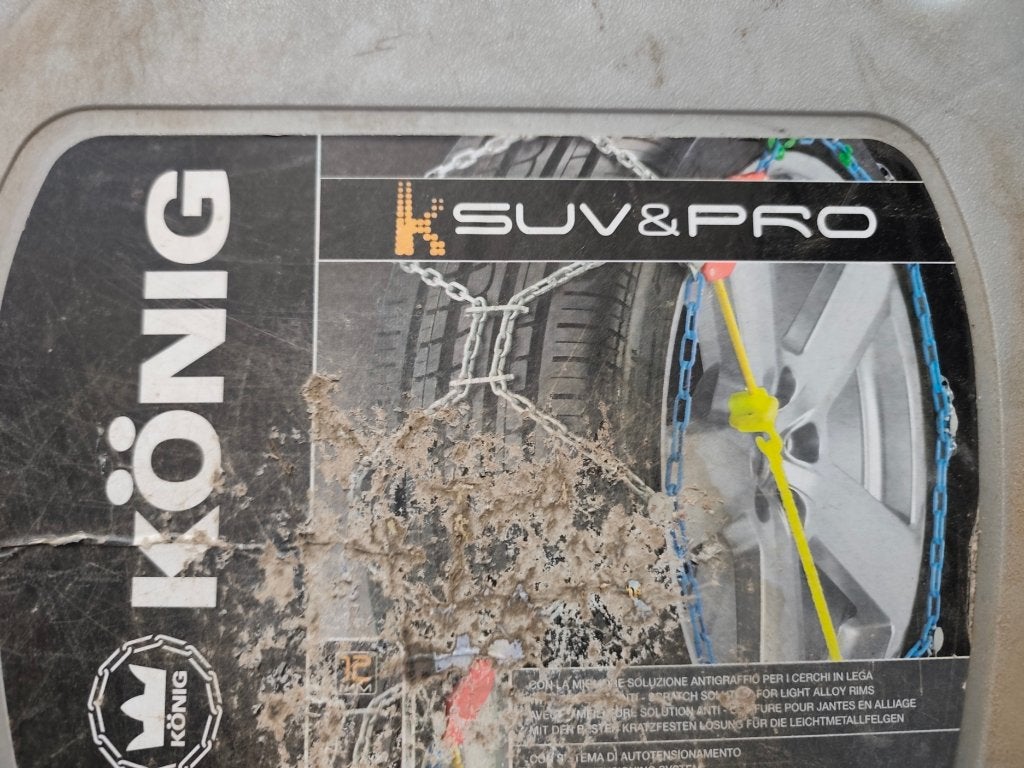 Chaînes à neige konig suv pro 225 (deux pièces), Autos : Pièces & Accessoires, Neuf, Pneus hiver, Enlèvement ou Envoi, Autre
