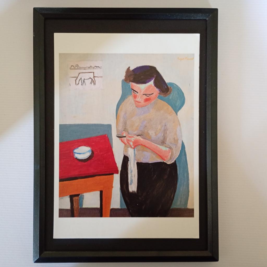 Huiselijkheid van Roger Raveel 1948, Enlèvement ou Envoi