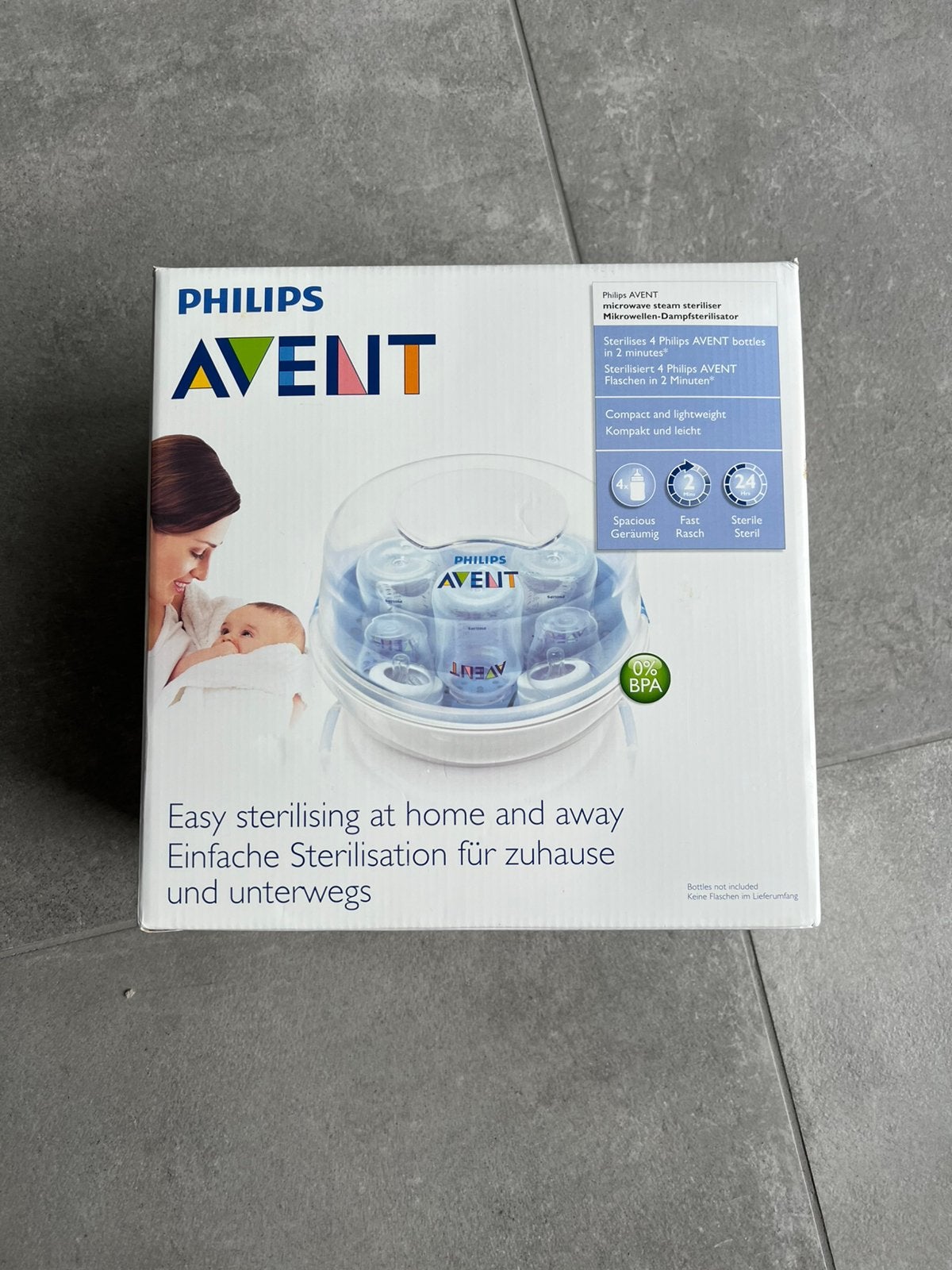 Avent sterilisator, Ophalen of Verzenden, Zo goed als nieuw, Sterilisator