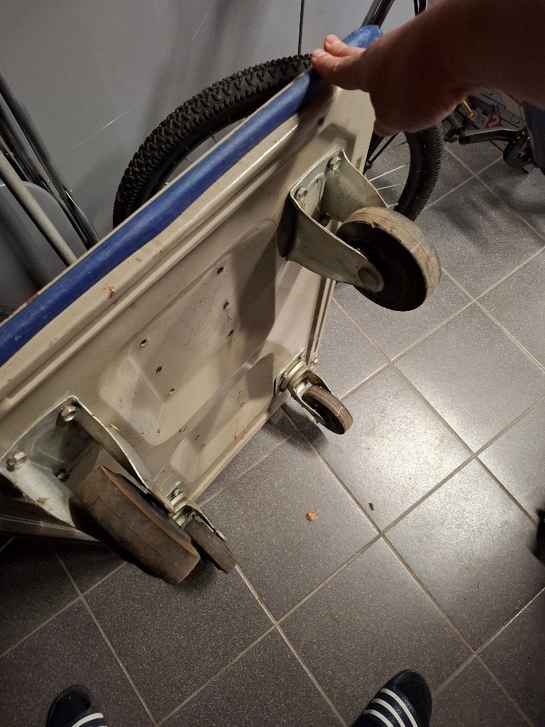 Rolkar inklapbaar, Doe-het-zelf en Bouw, Transportwagens, Ophalen, Gebruikt, Transportkar