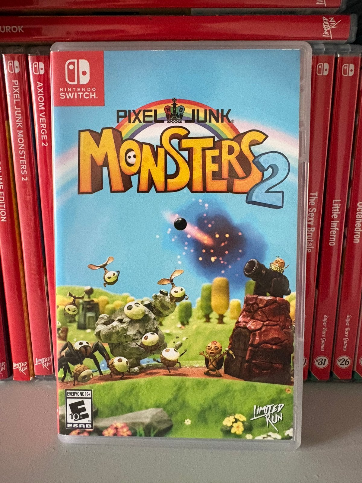 Pixel Junk Monsters 2 (Nintendo Switch), Enlèvement ou Envoi, Comme neuf, Online