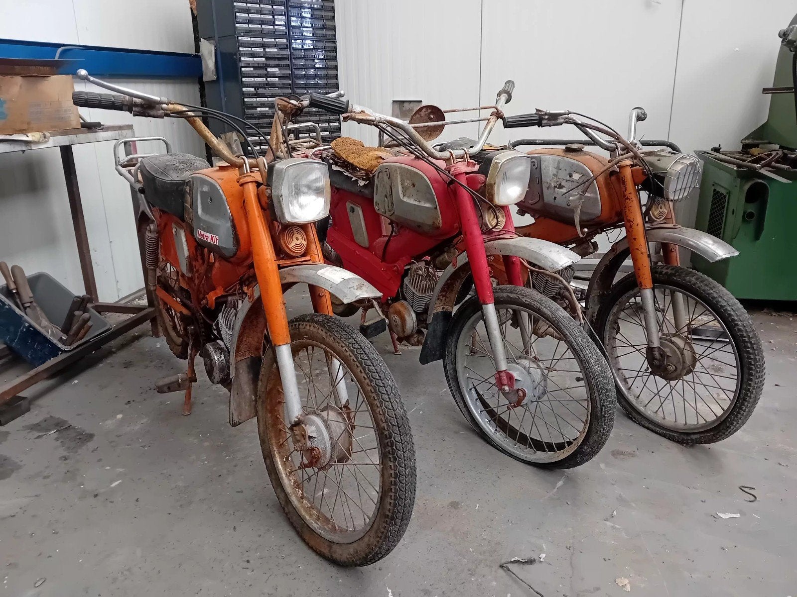 Lot mobilette mbk, Fietsen en Brommers, Ophalen