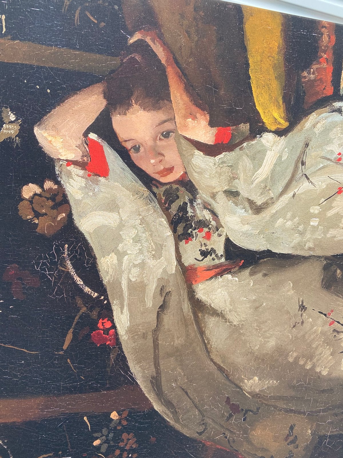 Grande impression sur toile encadrée – 100  70 cm, Enlèvement