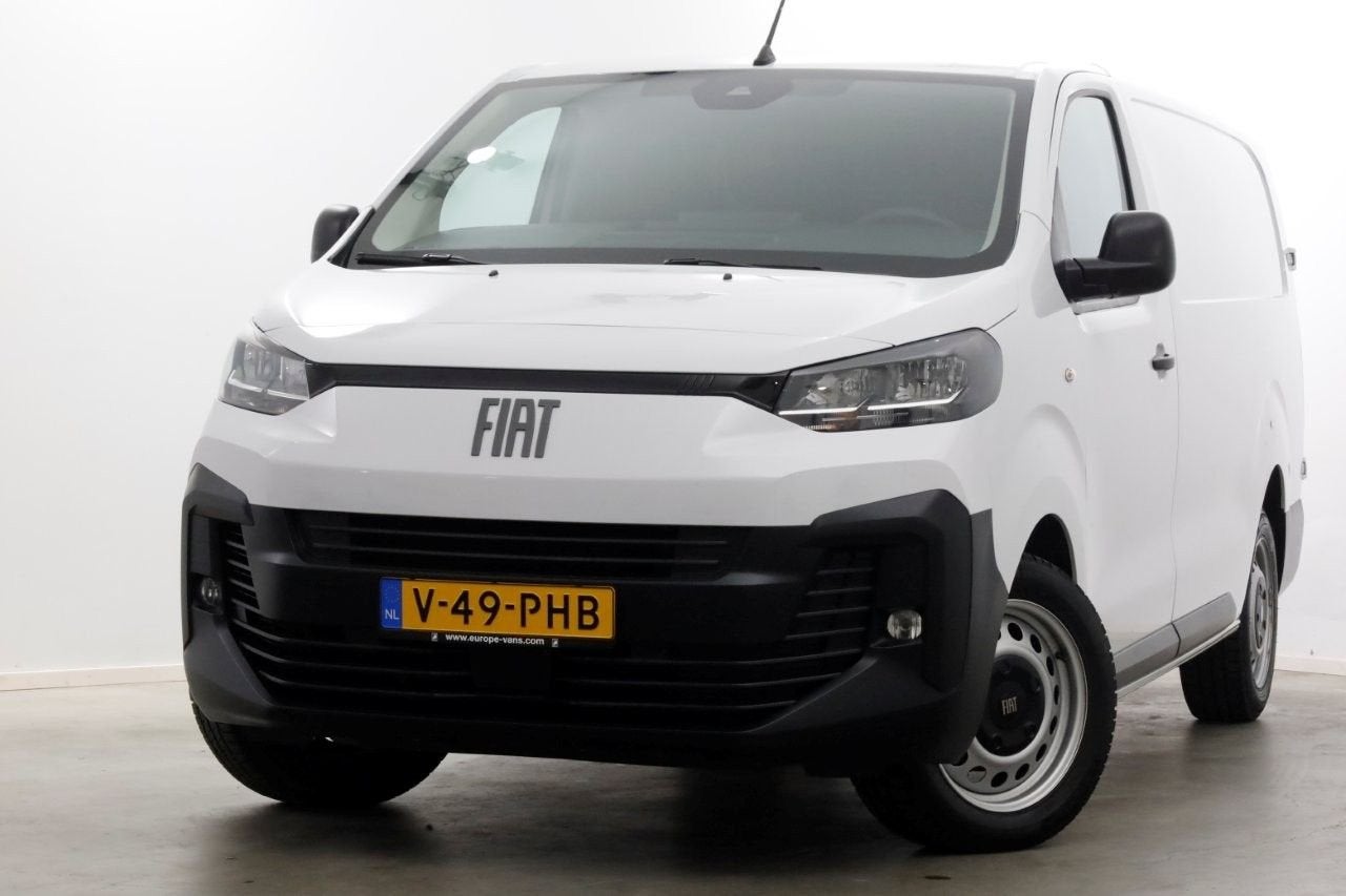 Fiat Scudo 2.0 Diesel 145pk Automaat L3 Airco/Navi/Camera 12, Automaat, Wit, 202 g/km, Bedrijf
