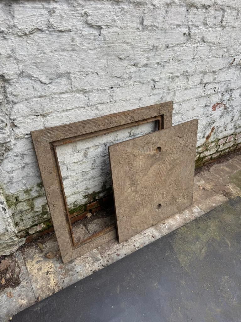 Putdeksel 60 x 60, Doe-het-zelf en Bouw, Ophalen, Gebruikt