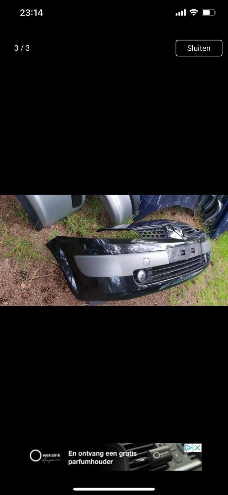 RENAULT MÉGANE VOORBUMPER BJ 2006, Gebruikt, -, Voor, -