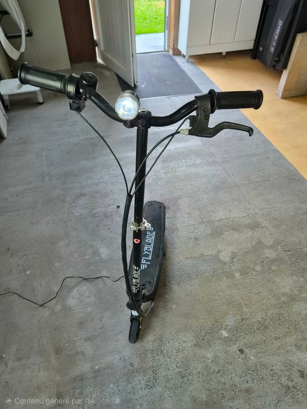 Trottinette électrique, Enlèvement