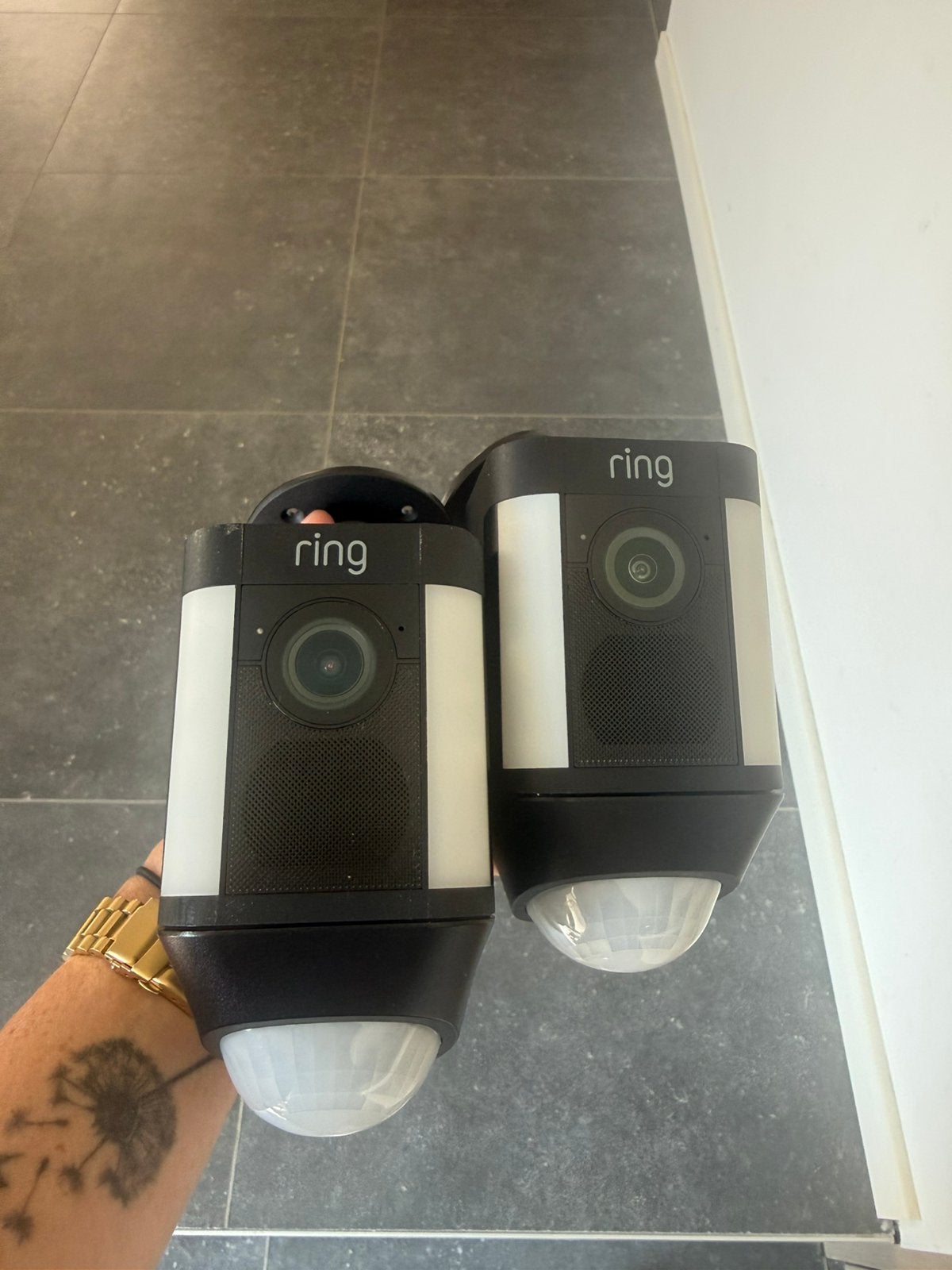 Ring camera, Ophalen, Gebruikt