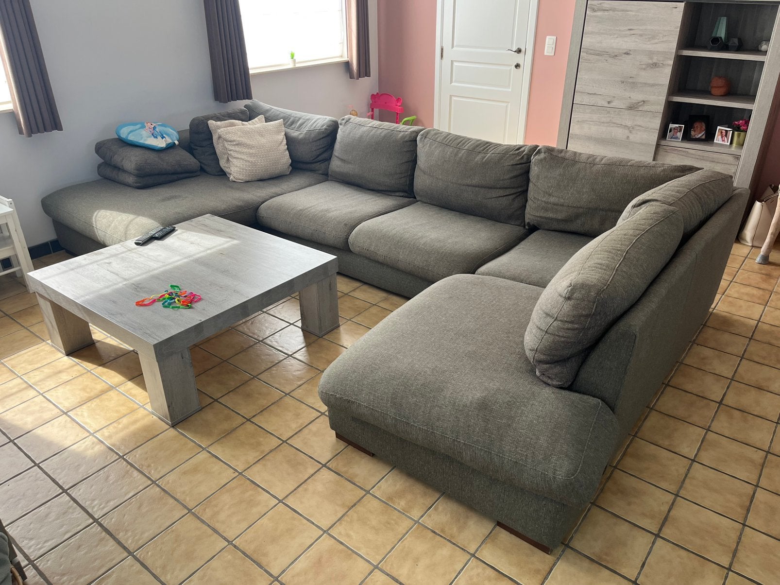 Fauteuil, Enlèvement, Utilisé, Tissus