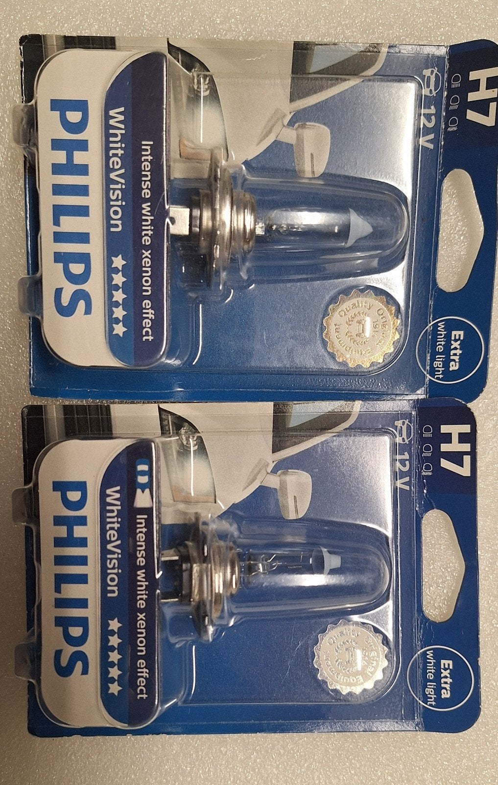 Philips WhiteVision H7 halogeen autolampen (12 Volt, 55 Watt, Auto-onderdelen, Ophalen of Verzenden
