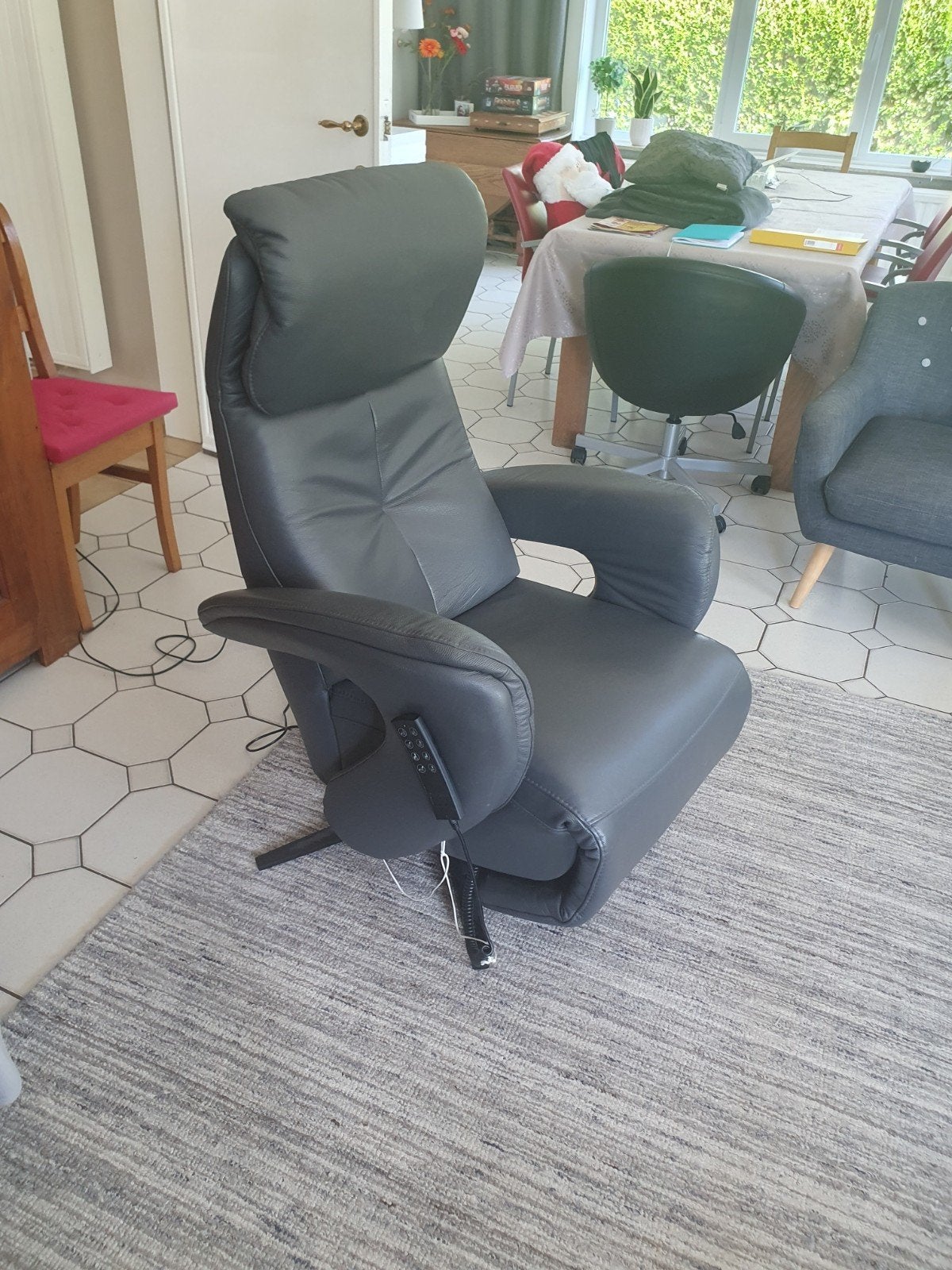 Hukla Elektrische Relax Zetel, Maison & Meubles, Fauteuils, Enlèvement, Utilisé, Cuir