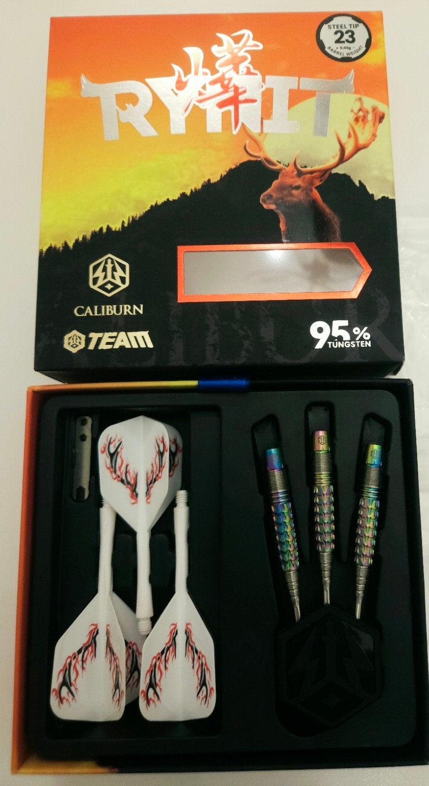 Darts caliburn mission red dragon winmau unicorn shot target, Sport en Fitness, Darts, Ophalen of Verzenden, Nieuw, Pijlen