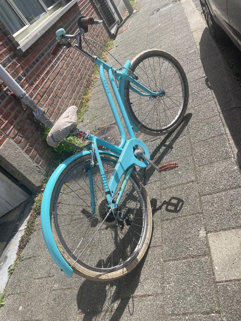 Turqoise meisjes Elops fiets 24 inch, Vélos & Vélomoteurs, Vélos | Filles, Comme neuf, 24 pouces, Frein à main, Vitesses, Enlèvement