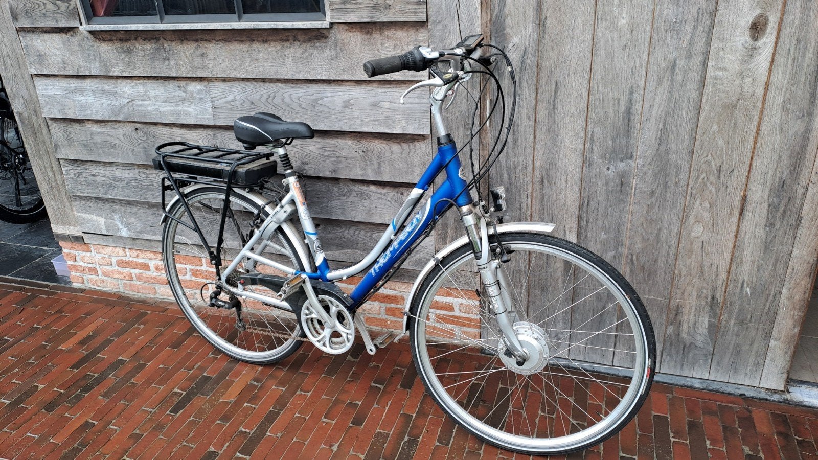 Elektrische damesfiets Thompson, Enlèvement, Utilisé, Moins de 30 km par batterie