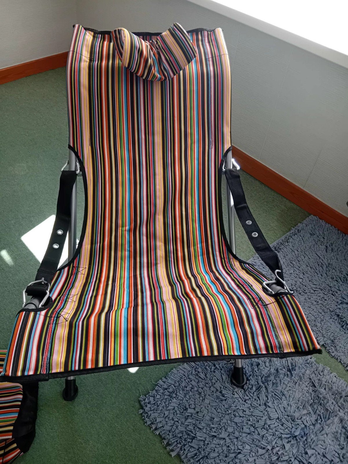 Fauteuil  pliable  avec housse, Enlèvement