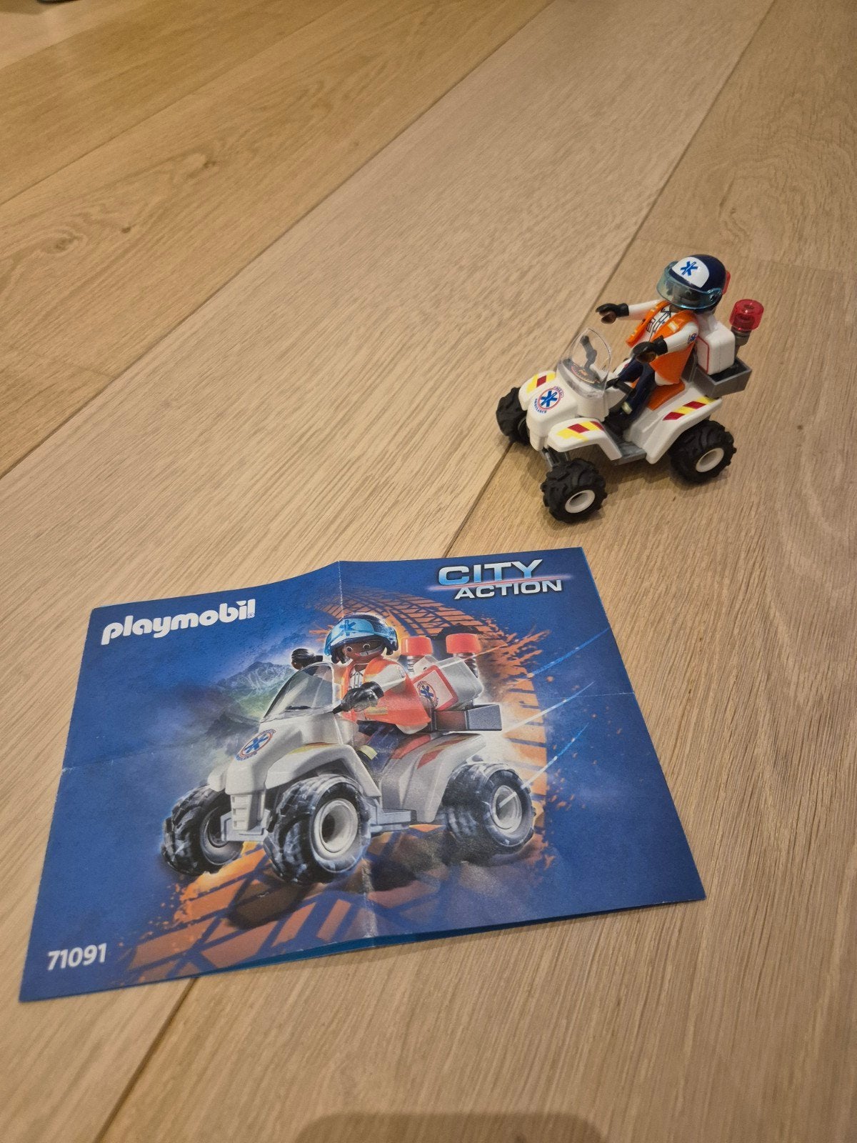 Playmobil City Action 71091, Enlèvement, City action