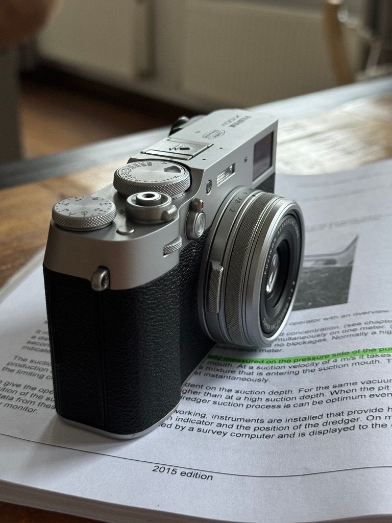 Fujifilm X100V, Handleiding, Ophalen of Verzenden, Zo goed als nieuw, Fujifilm