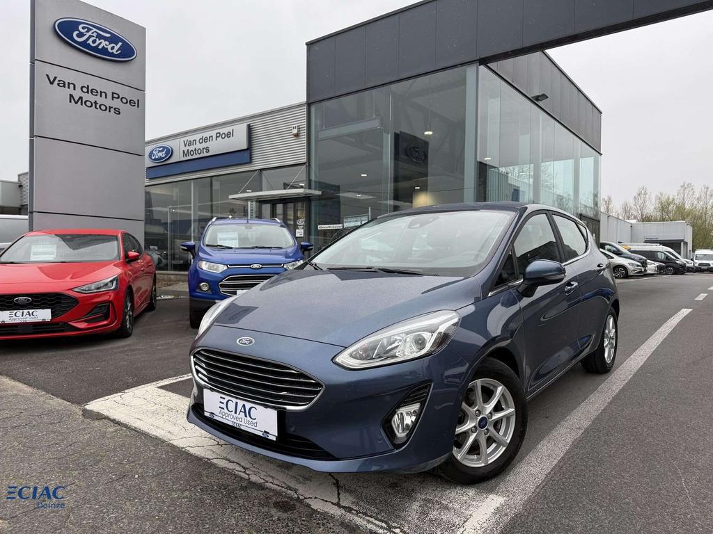 Ford Fiesta EcoBoost mHEV Titanium A7 DCT - Garantie, Auto's, Ford, Bedrijf, Fiësta, Airbags, Airconditioning, Bluetooth, Boordcomputer