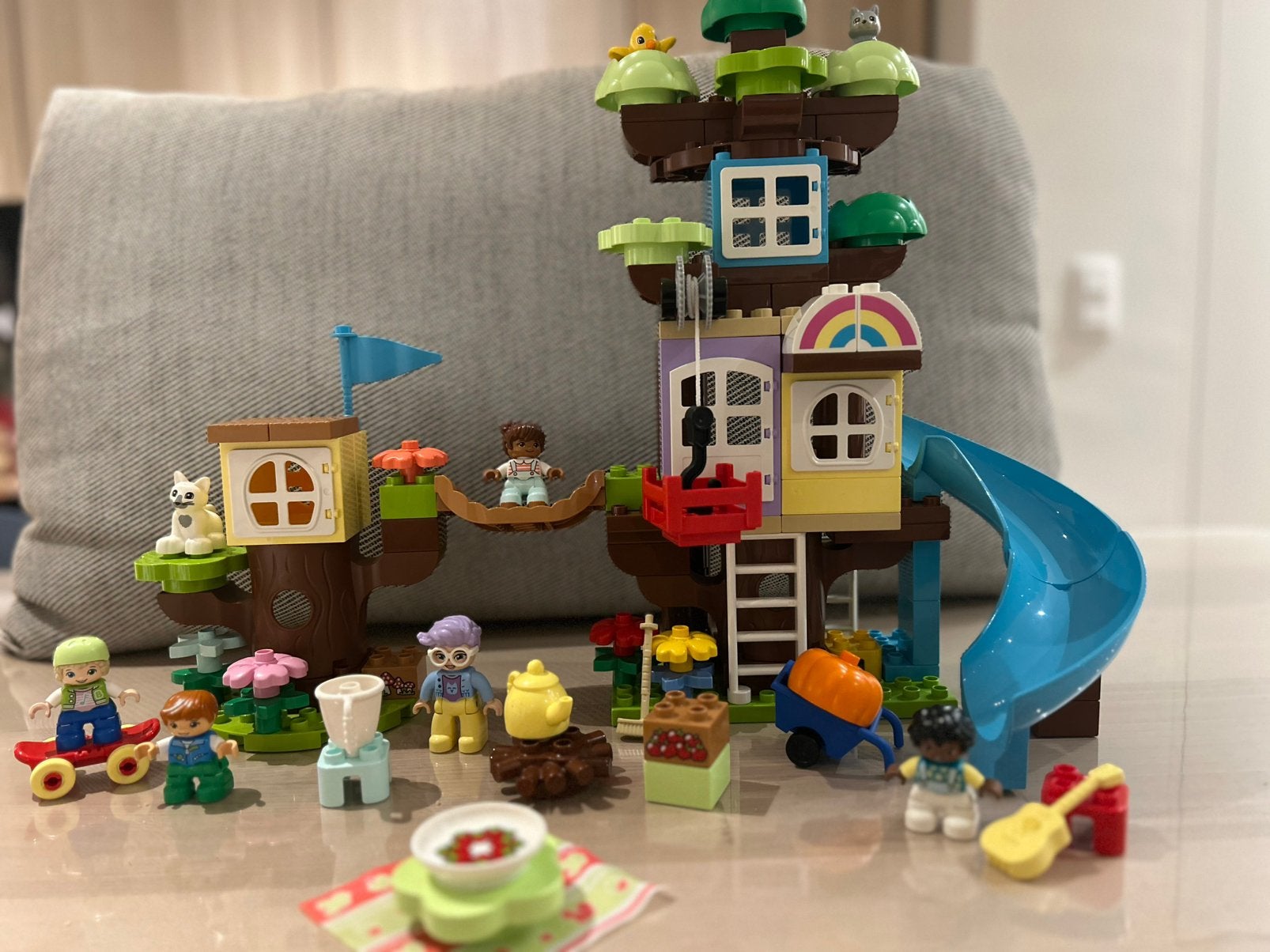 Duplo boomhut, Ophalen, Complete set, Duplo