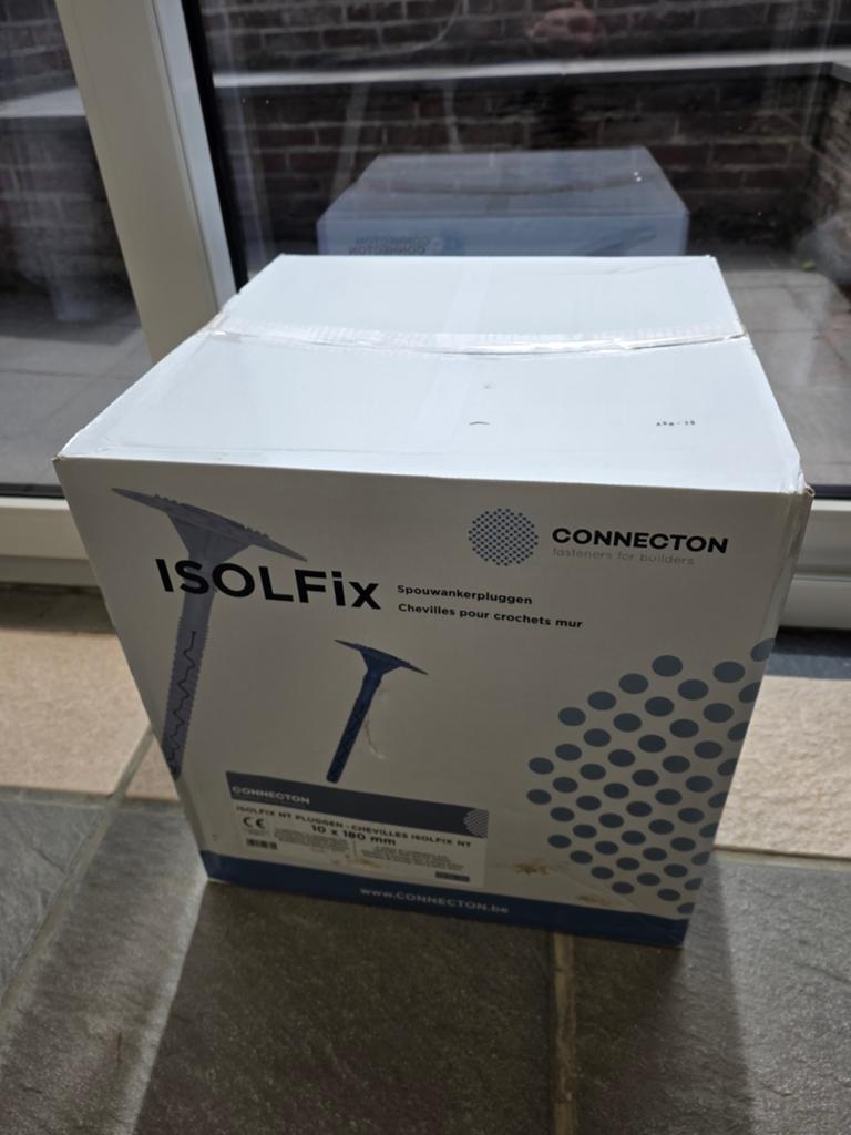 Isolfix plugs en clips, Doe-het-zelf en Bouw, Ophalen, Doos