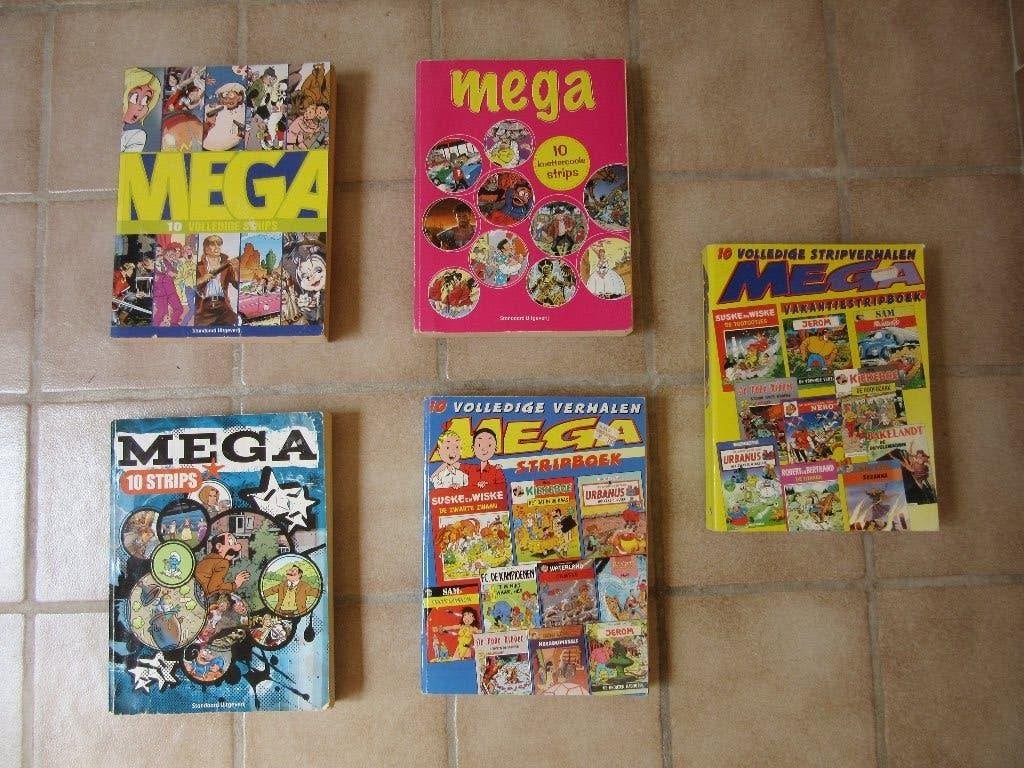 5 Mega-stripboeken, Enlèvement, Utilisé