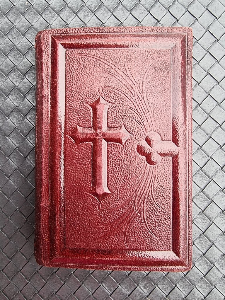 Bible/Petit Paroissien romain/Malines 1895, Antiquités & Art, Enlèvement ou Envoi, Marius Beaumont