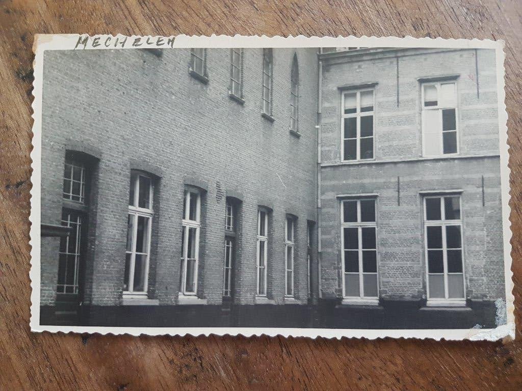 Fotokaart Mechelen Refuge van Grimbergen O.L.Vr Straat, Ophalen of Verzenden, 1940 tot 1960, Ongelopen, Antwerpen