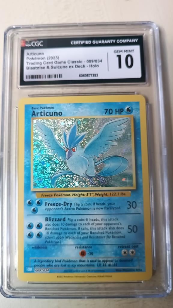 Articuno (2023) 009/034 Holo, Hobby & Loisirs créatifs, Enlèvement ou Envoi