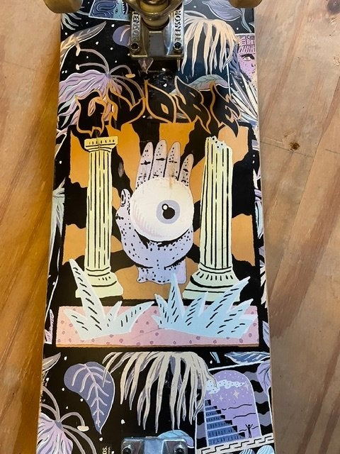 Globe G1 Stay Tuned skateboard - size 8.0, Sports & Fitness, Enlèvement, Utilisé, Skateboard