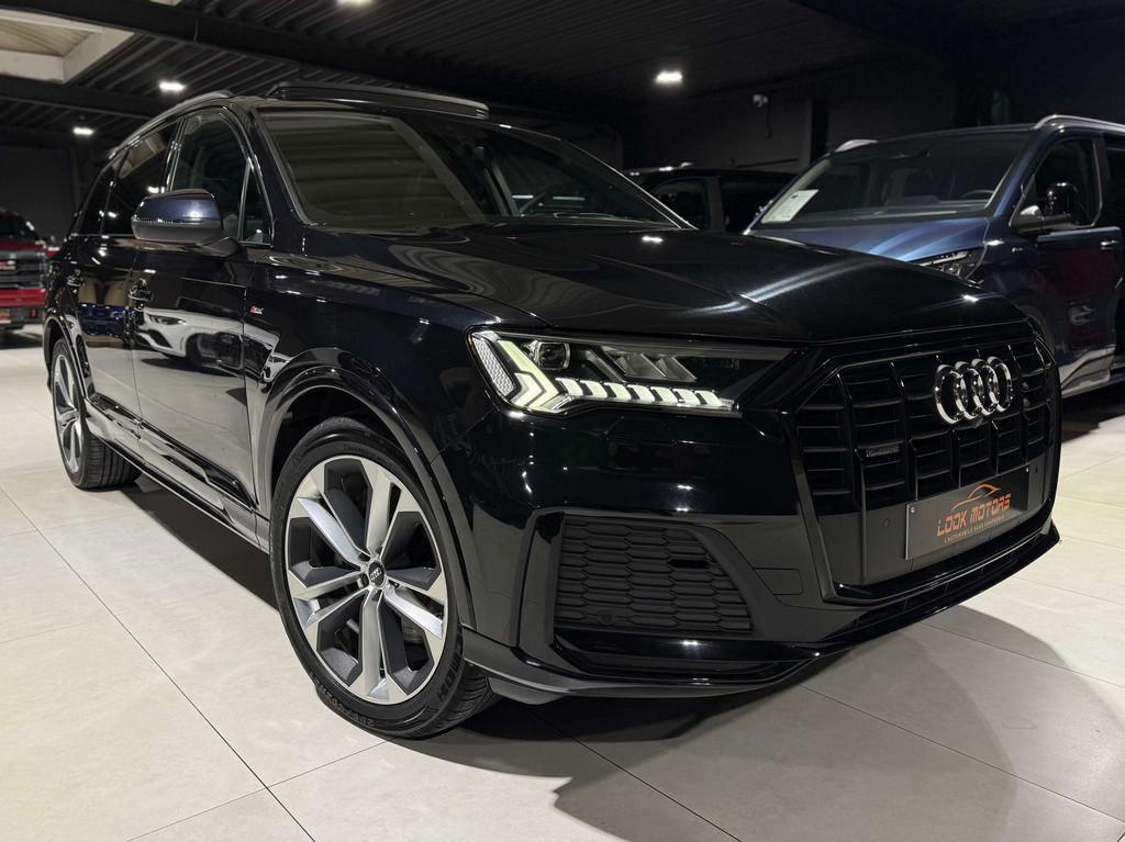 Audi Q7 50 TDi Quattro S-Line 286cv 7 PLACES AIRMATIC PANO M, Cuir, Achat, Euro 6, Entreprise